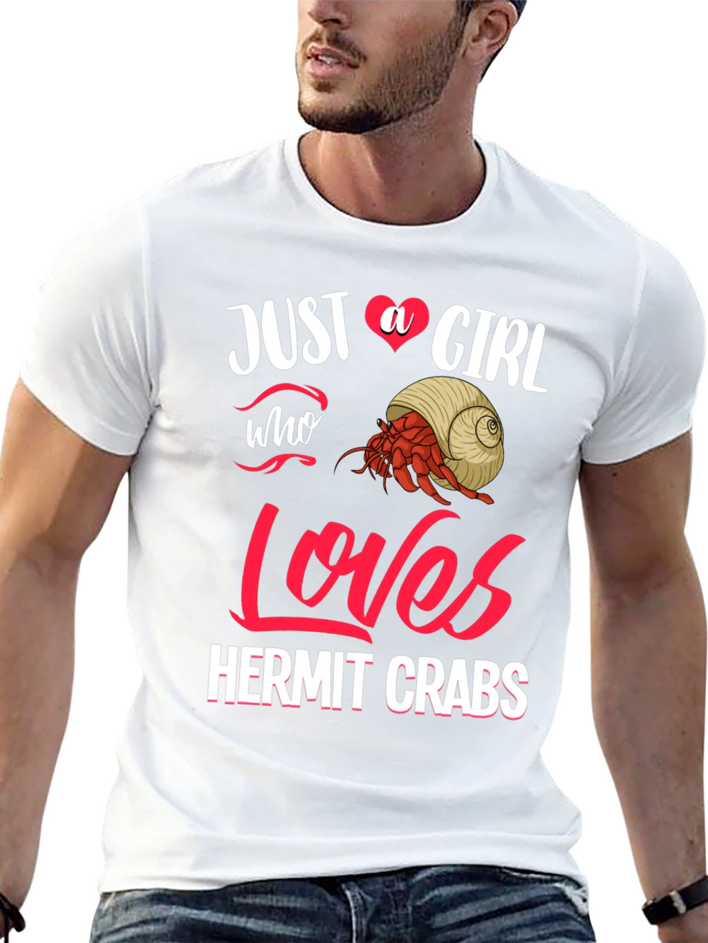 Just A Girl Who Loves Hermit Crabs T-Shirt