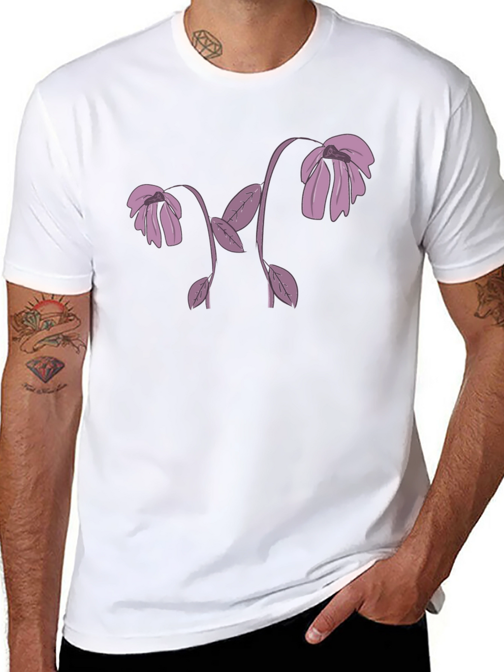 Floral Graphic Tee - Stylish Casual Wear