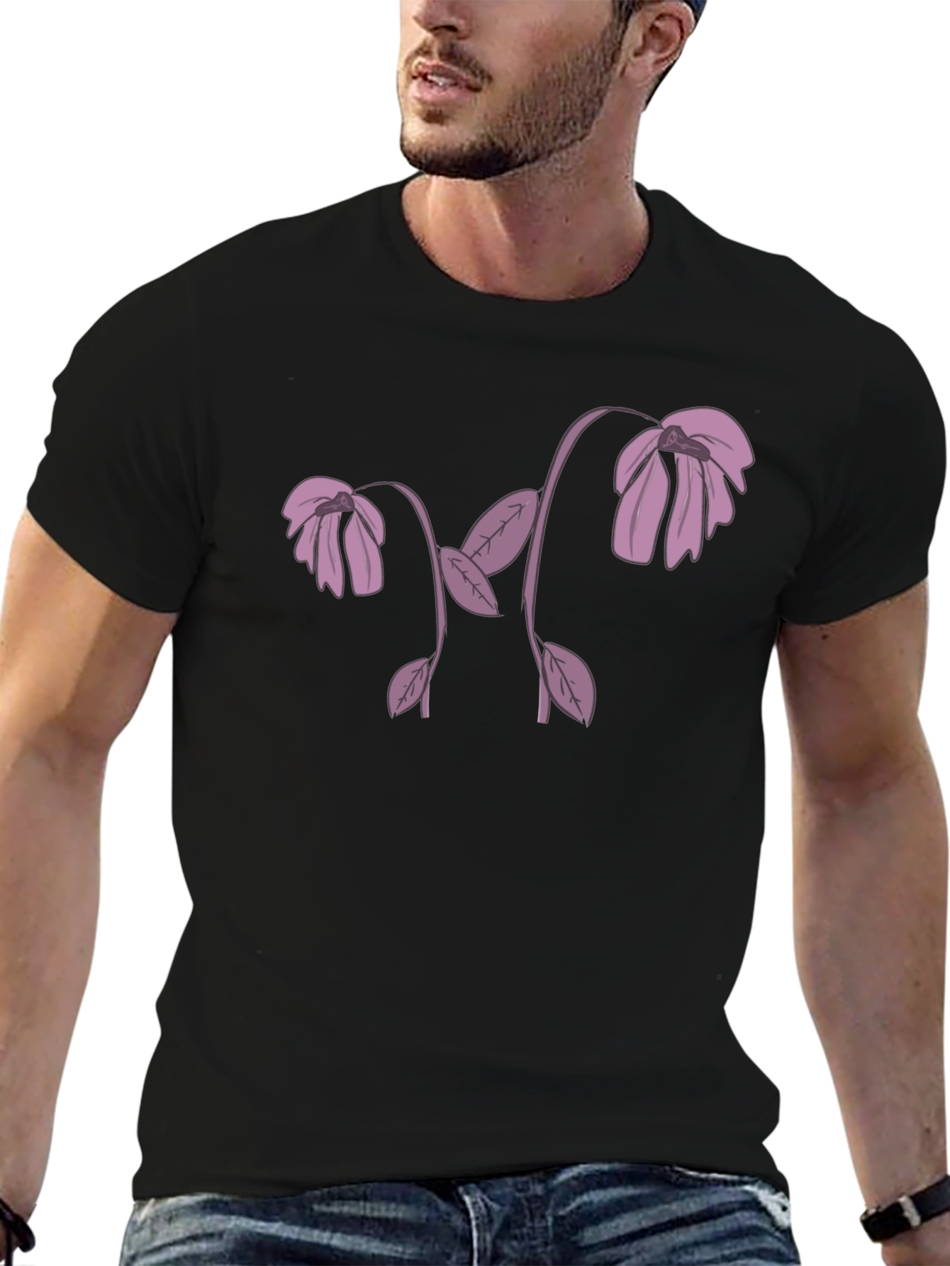 Floral Graphic Tee - Stylish Casual Wear