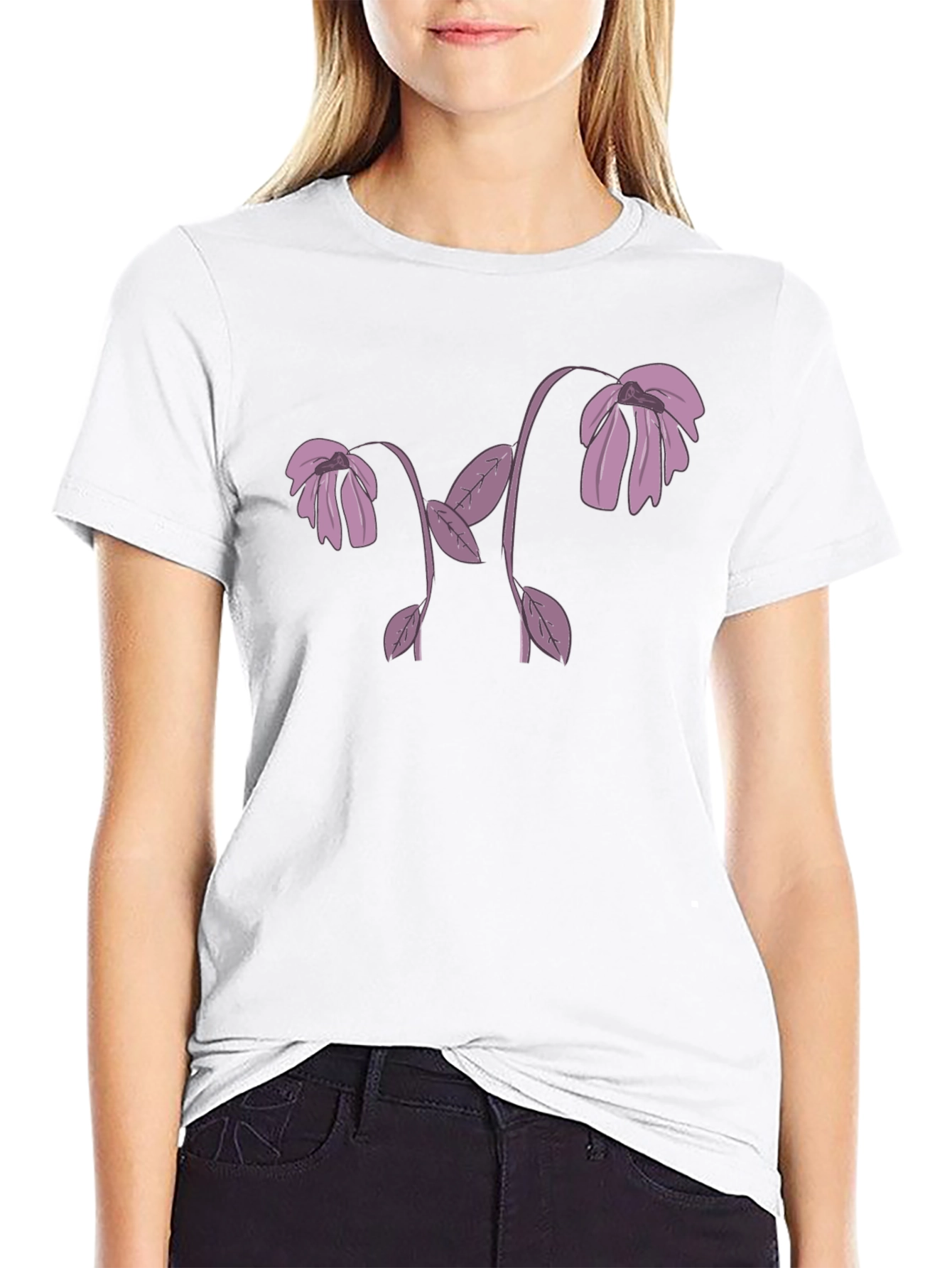 Floral Graphic Tee - Stylish Casual Wear