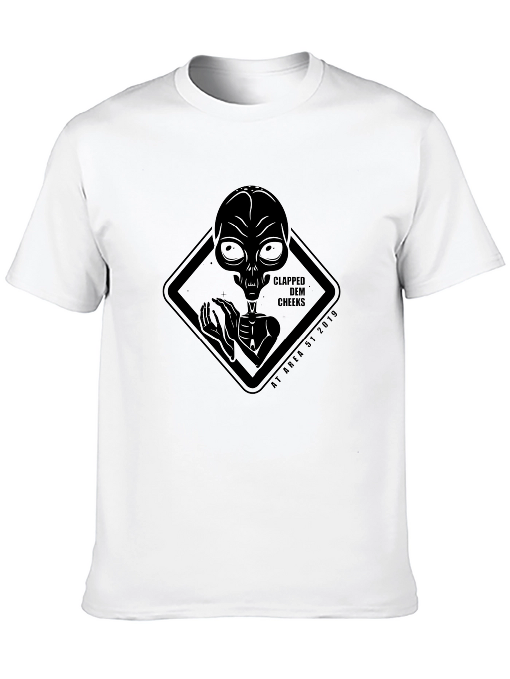 Area 51 Alien Graphic T-Shirt