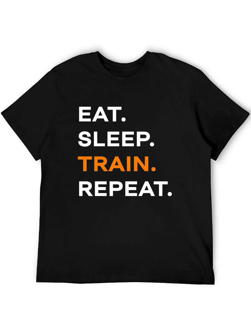 Eat Sleep Train Repeat Graphic T-Shirt