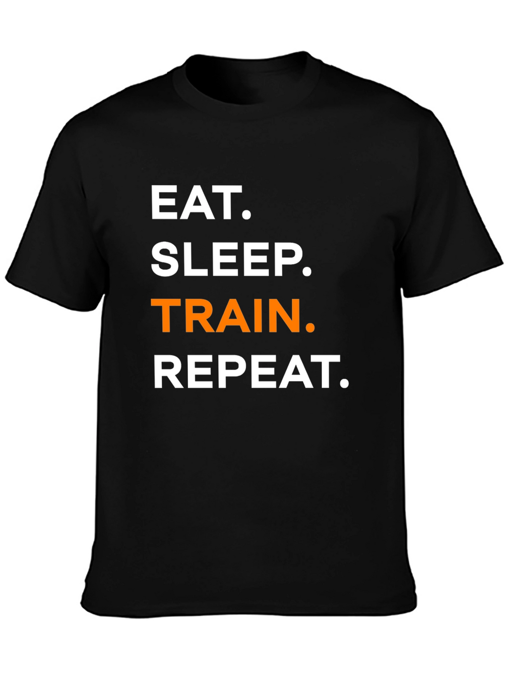 Eat Sleep Train Repeat Graphic T-Shirt