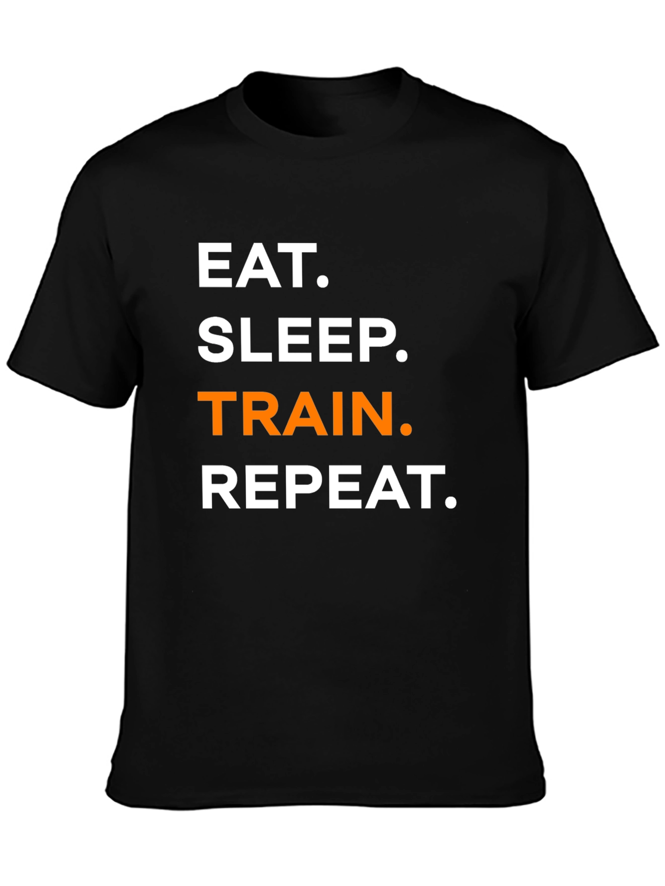 Eat Sleep Train Repeat Graphic T-Shirt