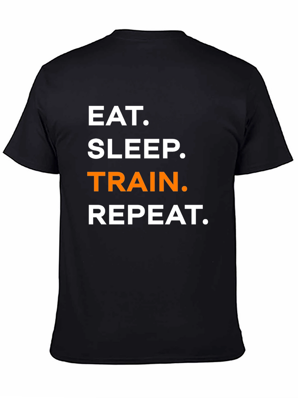 Eat Sleep Train Repeat Graphic T-Shirt