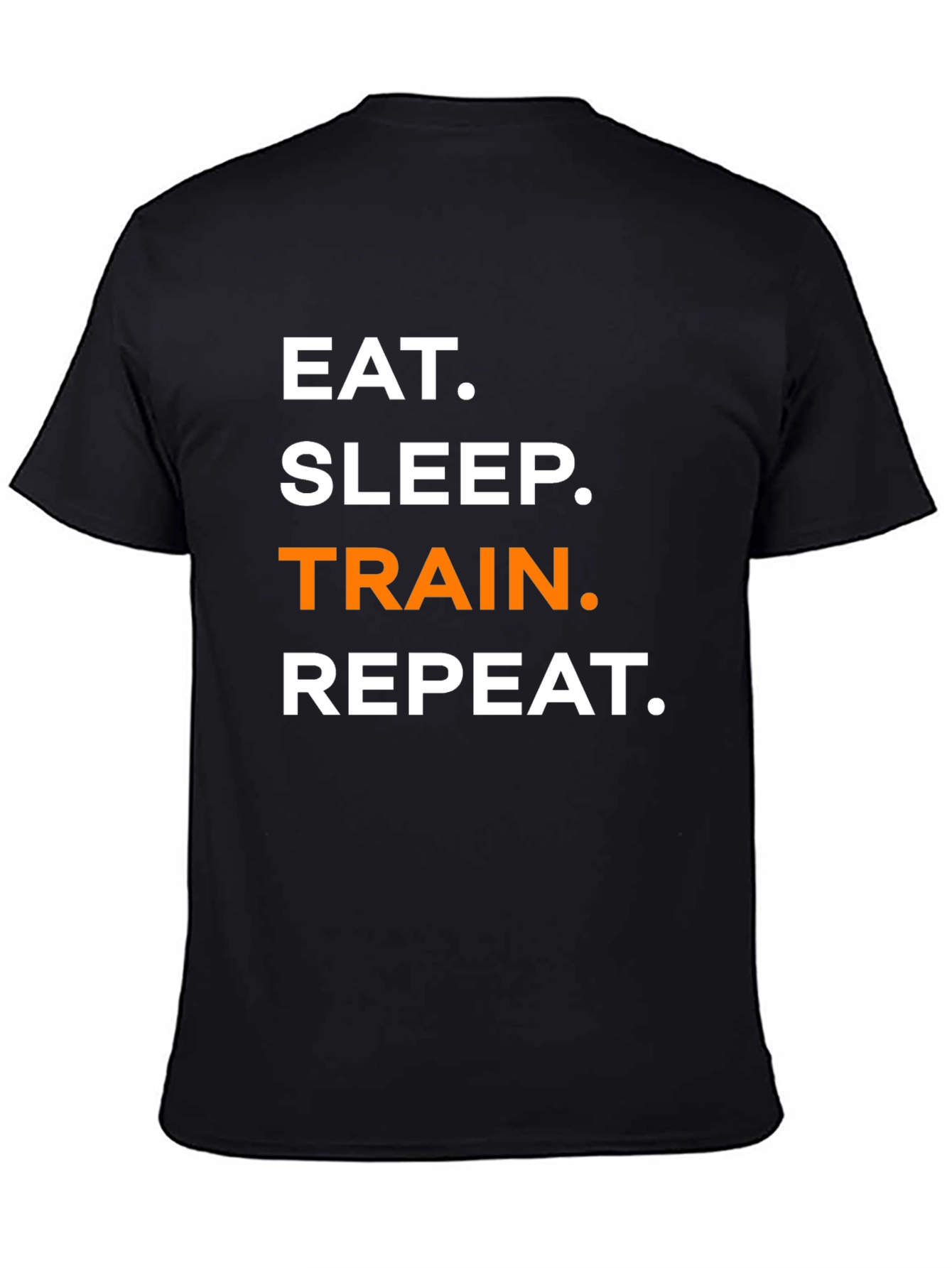 Eat Sleep Train Repeat Graphic T-Shirt