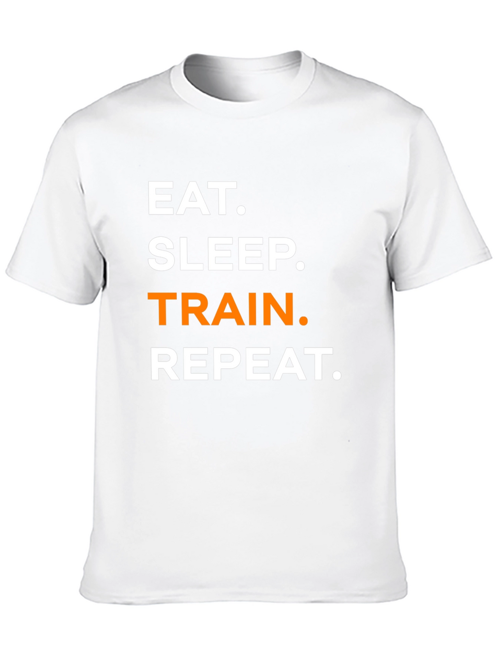 Eat Sleep Train Repeat Graphic T-Shirt