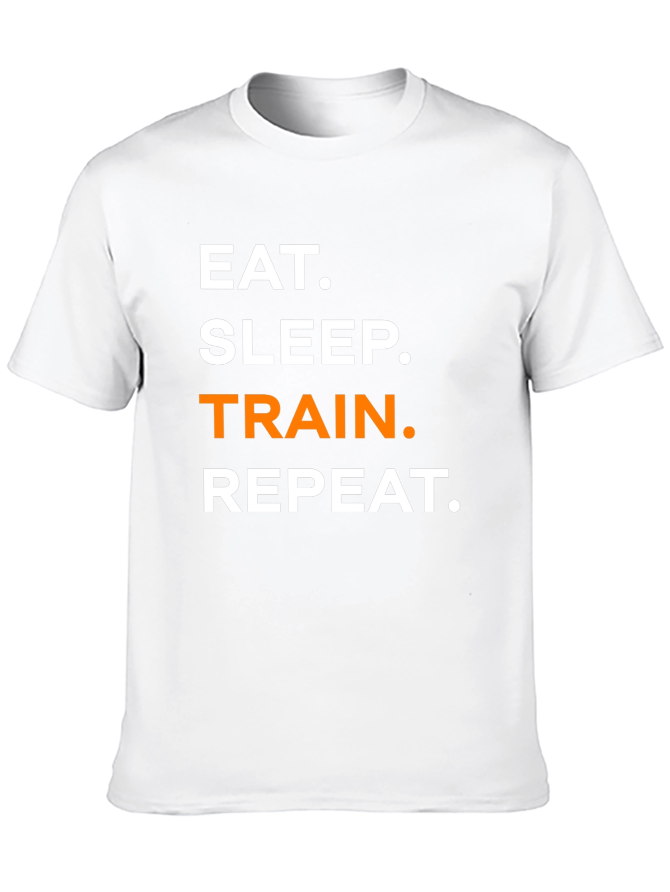 Eat Sleep Train Repeat Graphic T-Shirt