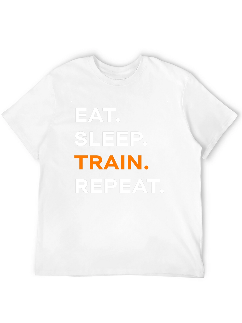 Eat Sleep Train Repeat Graphic T-Shirt