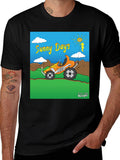 Sunny Days Cartoon Buggy T-Shirt