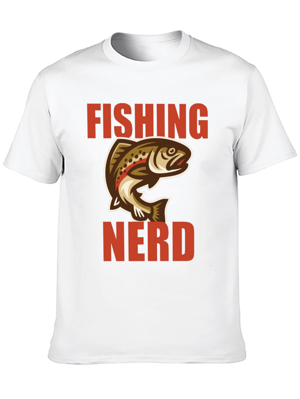 Fishing Nerd Graphic Tee - Black Cotton T-Shirt