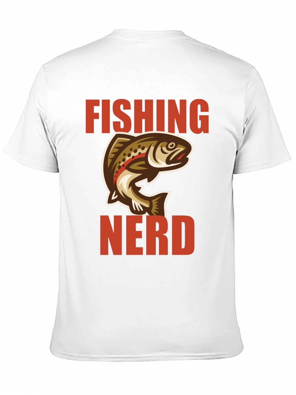 Fishing Nerd Graphic Tee - Black Cotton T-Shirt
