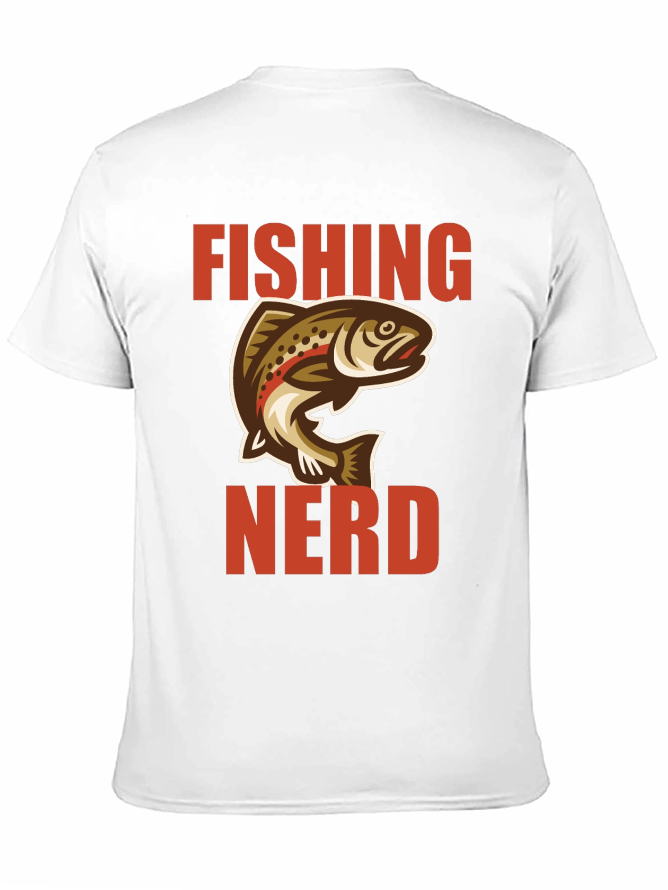 Fishing Nerd Graphic Tee - Black Cotton T-Shirt