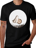 Spooky Ghost Graphic Tee - Halloween Shirt