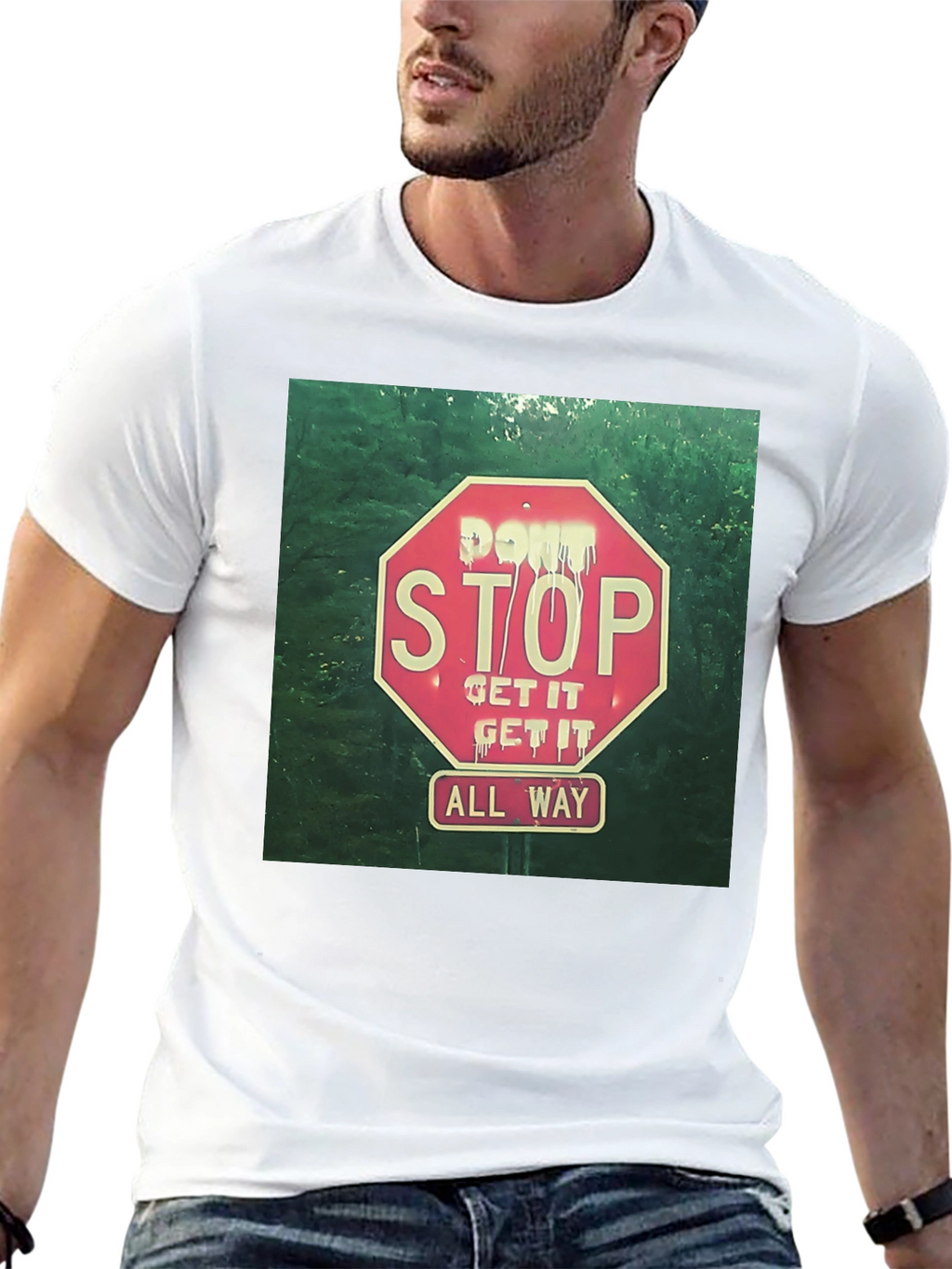 Dont Stop All Way Graphic Tee