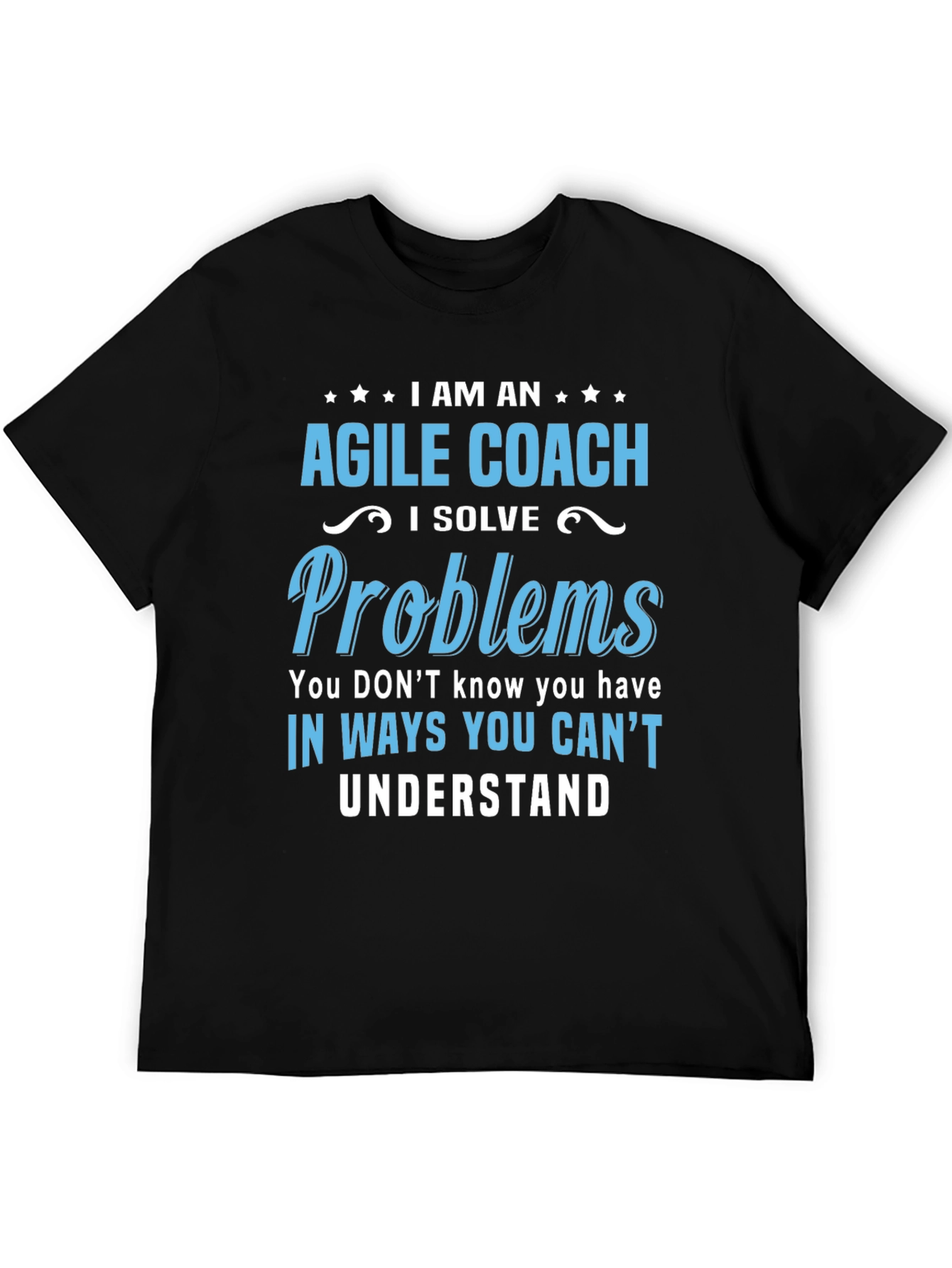 Agile Coach Problem Solver Novelty T-Shirt