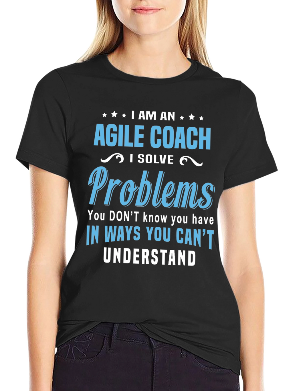 Agile Coach Problem Solver Novelty T-Shirt
