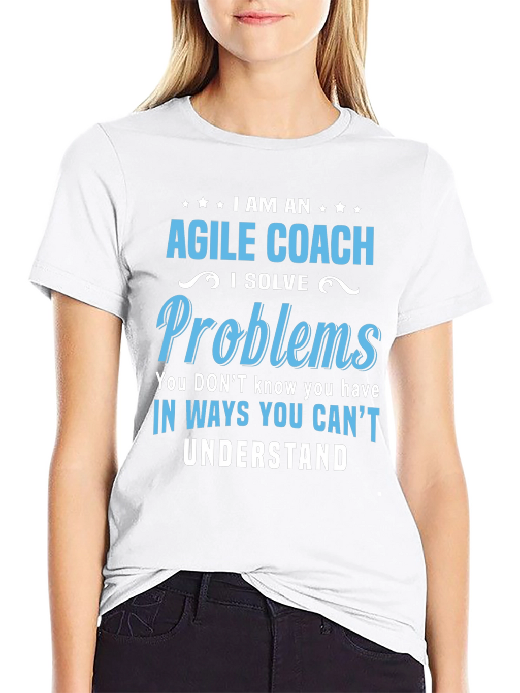Agile Coach Problem Solver Novelty T-Shirt