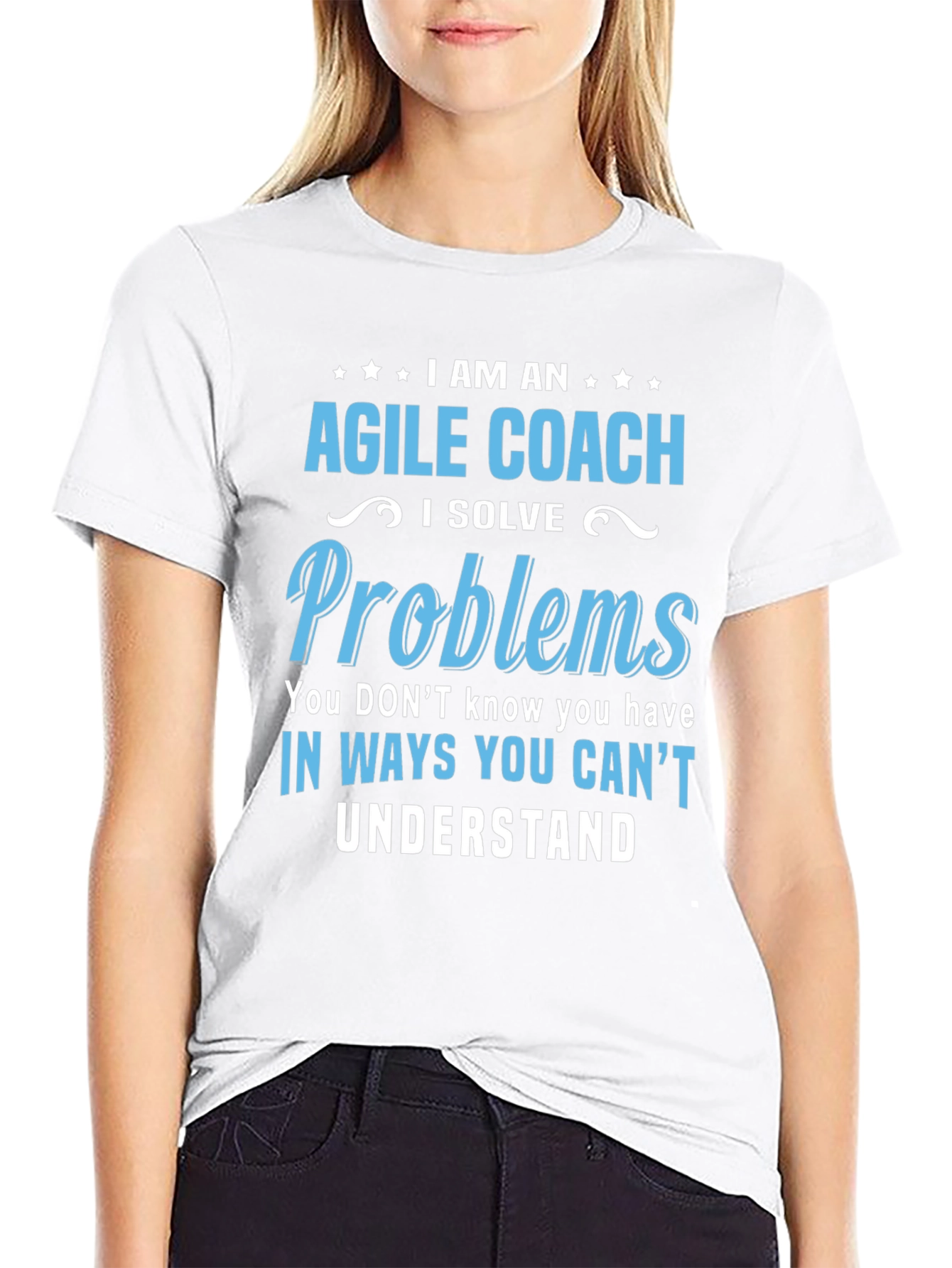 Agile Coach Problem Solver Novelty T-Shirt