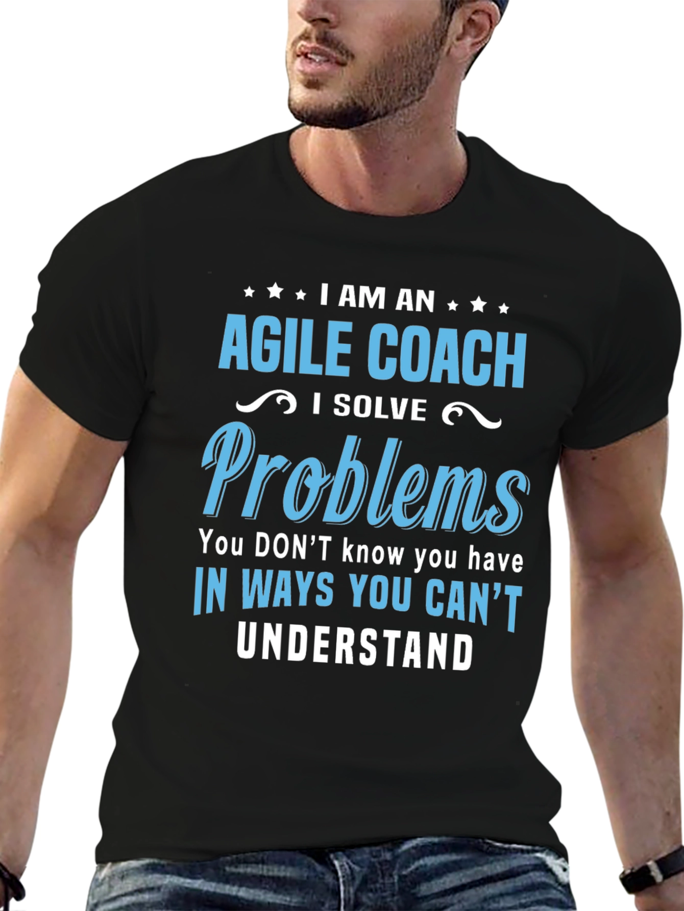 Agile Coach Problem Solver Novelty T-Shirt