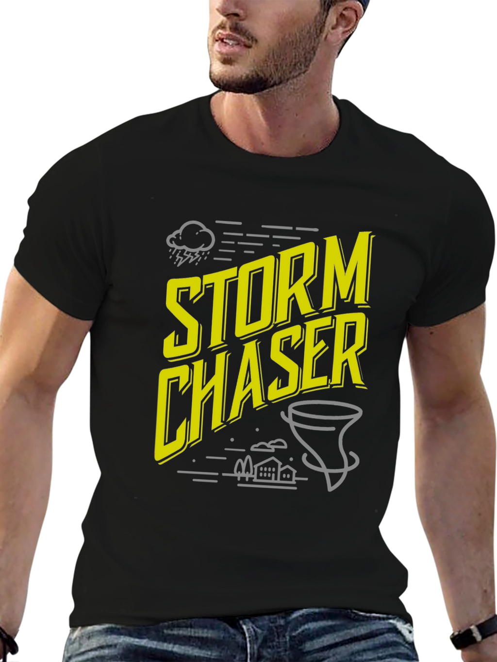 Storm Chaser Graphic Tee - Weather Enthusiast Shirt