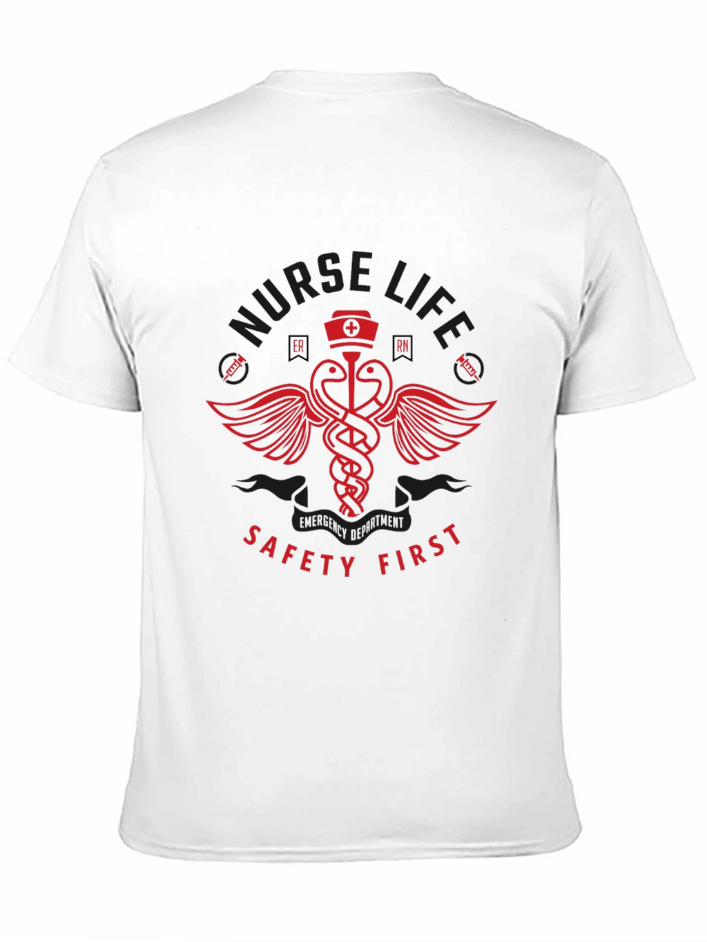 Nurse Life Safety First T-Shirt