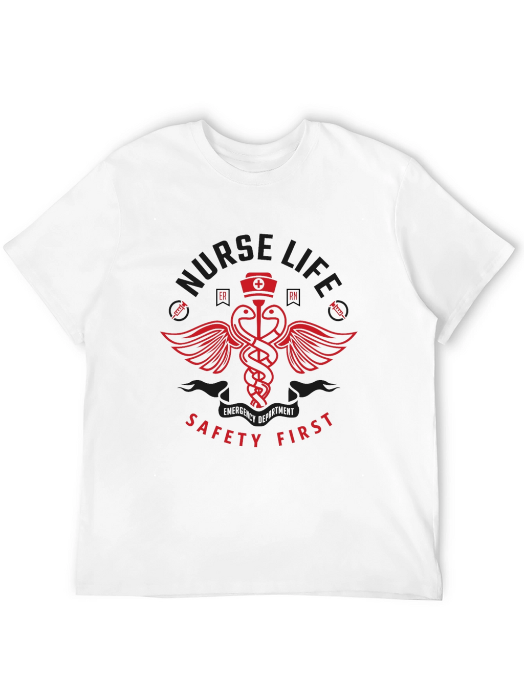 Nurse Life Safety First T-Shirt