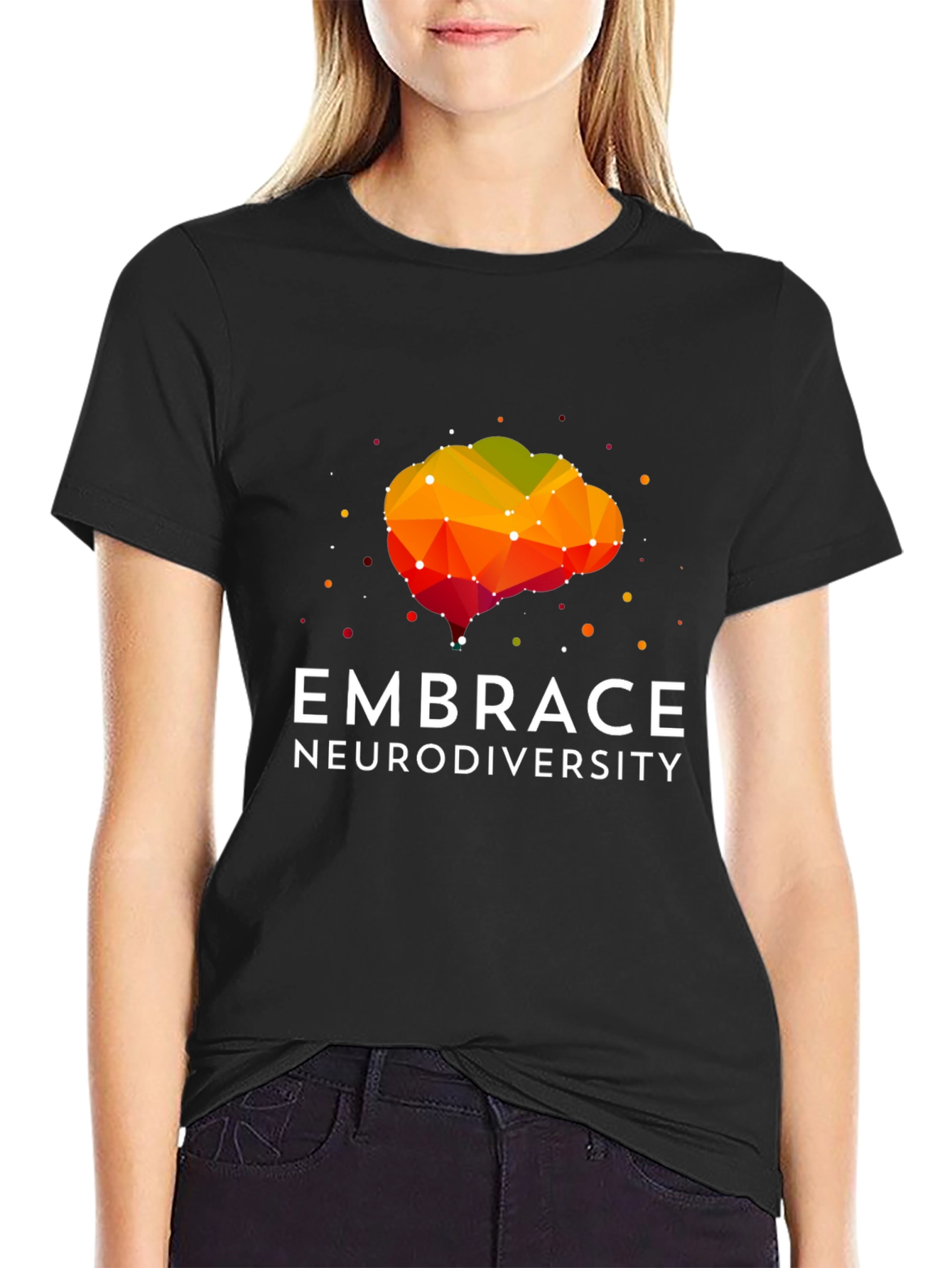Embrace Neurodiversity T-Shirt - Awareness & Support