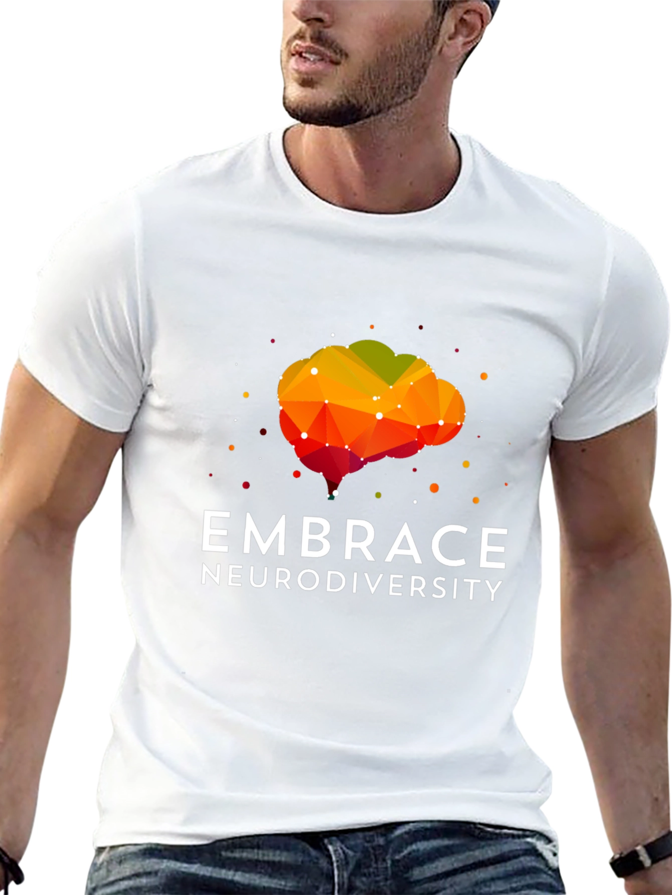 Embrace Neurodiversity T-Shirt - Awareness & Support
