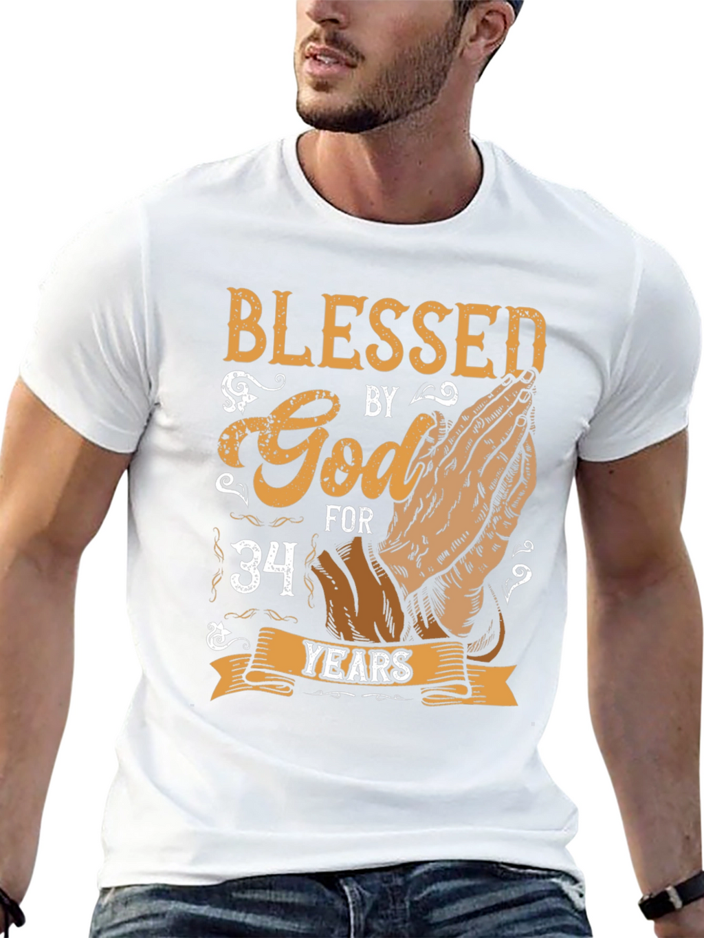 Blessed by God T-Shirt