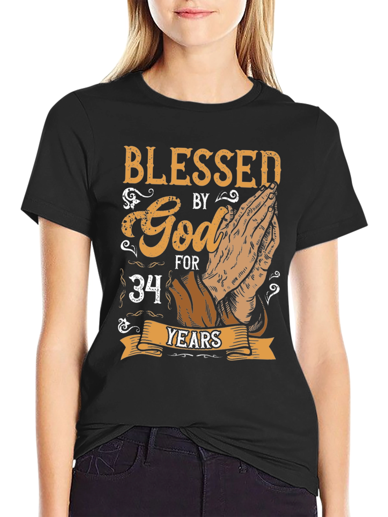 Blessed by God T-Shirt