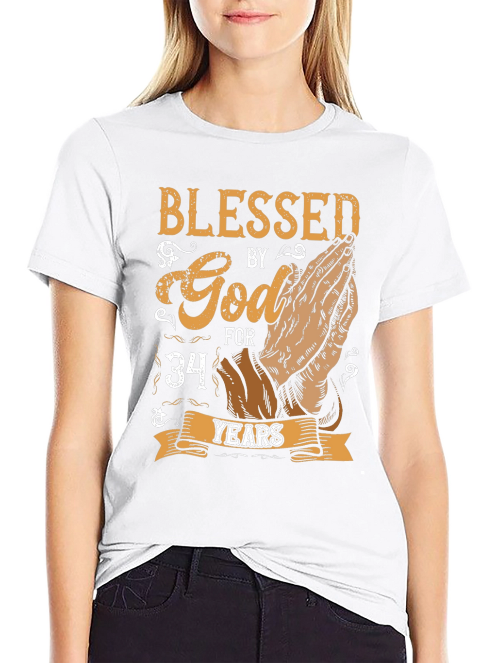 Blessed by God T-Shirt