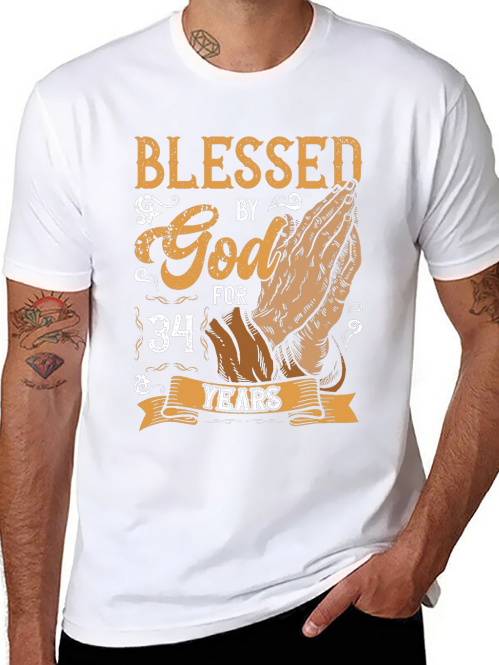 Blessed by God T-Shirt