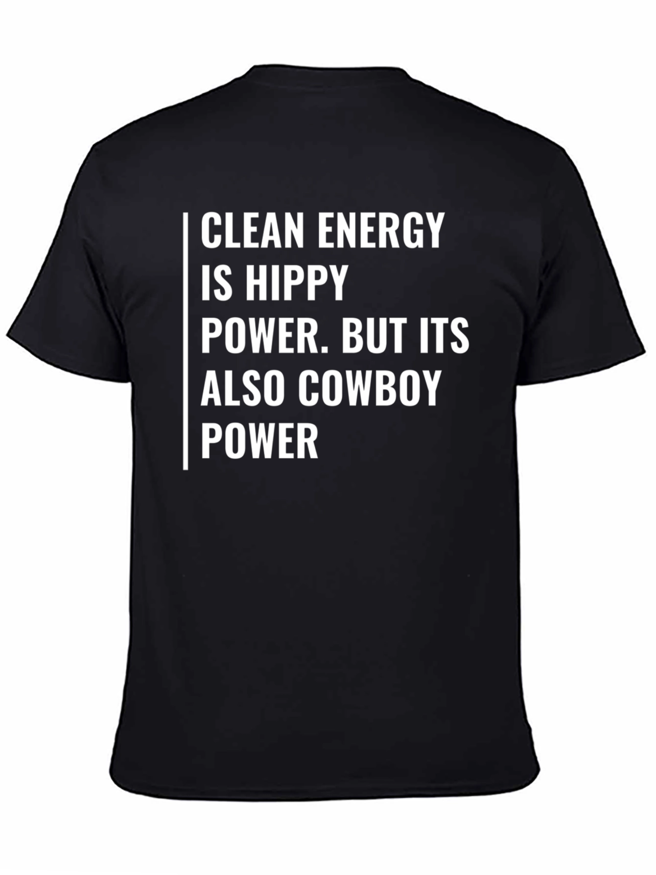 Clean Energy Hippy Cowboy Power T-Shirt