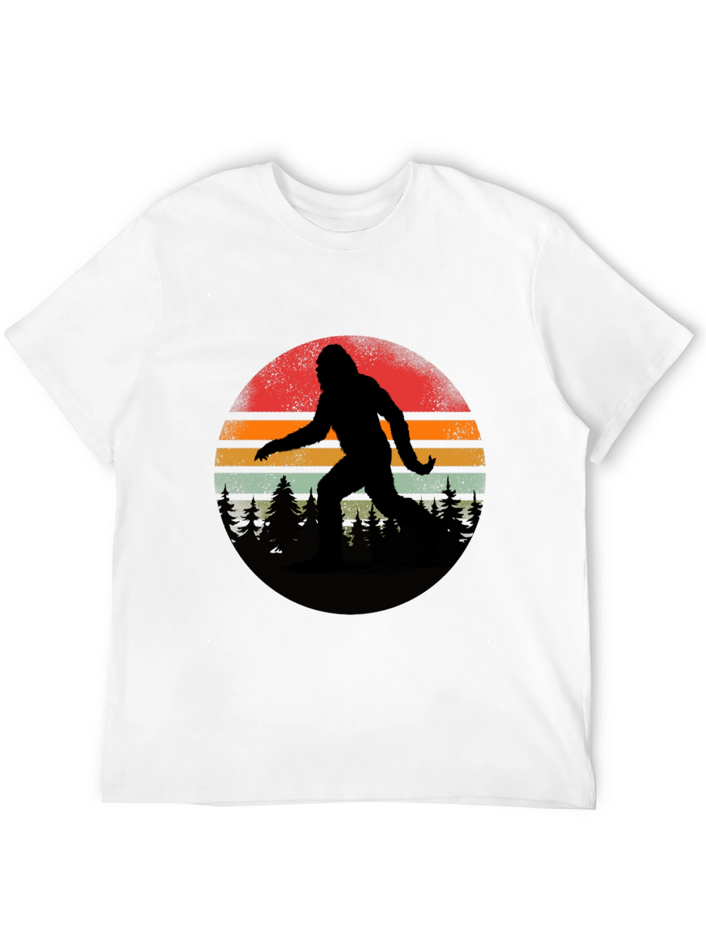 Retro Bigfoot Silhouette T-Shirt