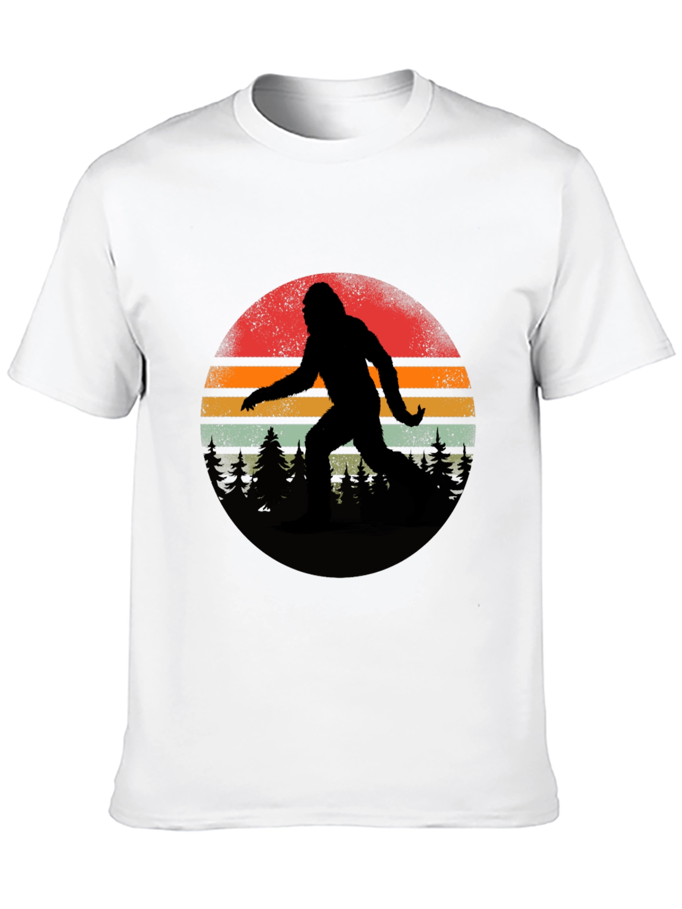 Retro Bigfoot Silhouette T-Shirt
