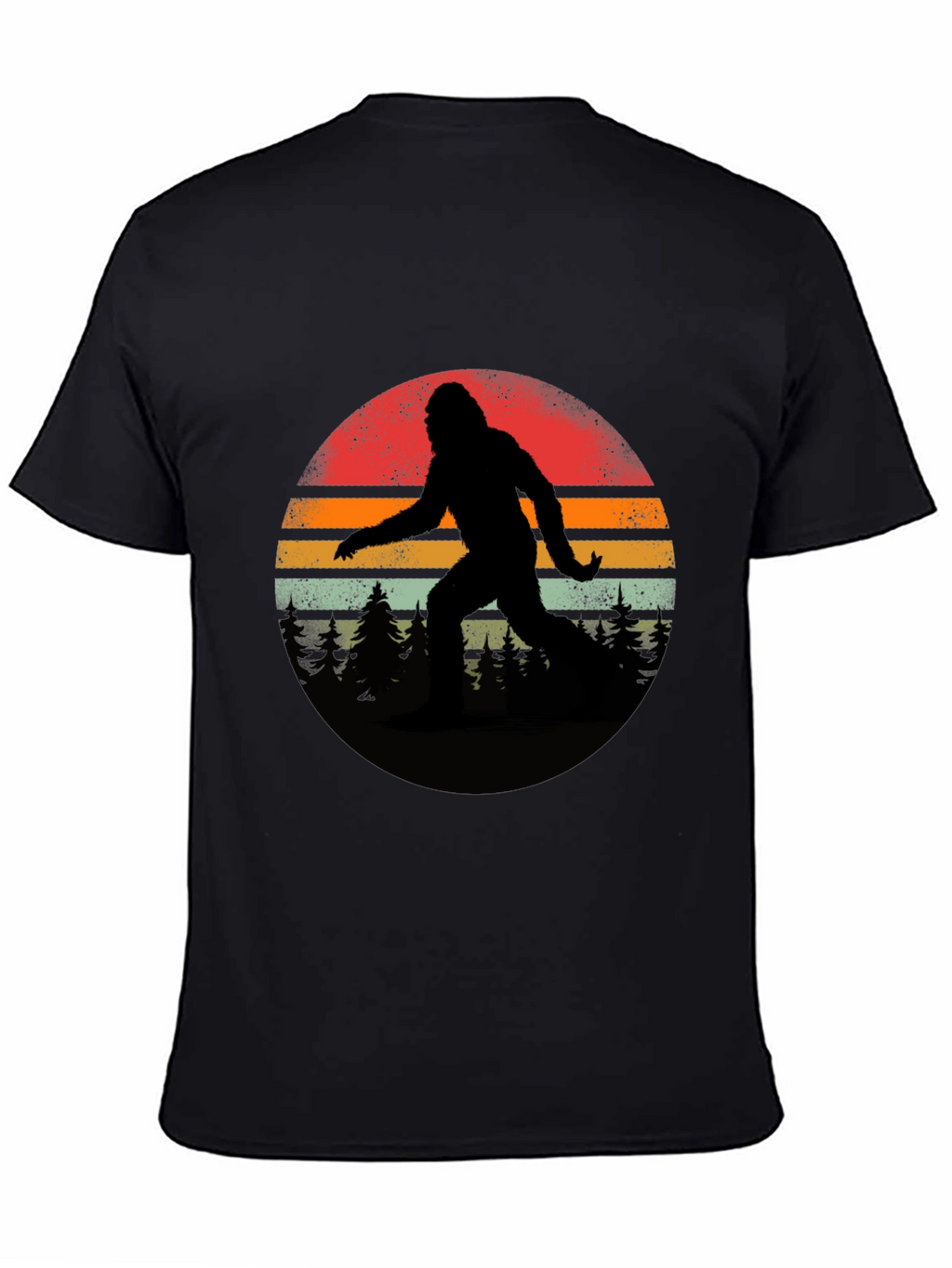 Retro Bigfoot Silhouette T-Shirt