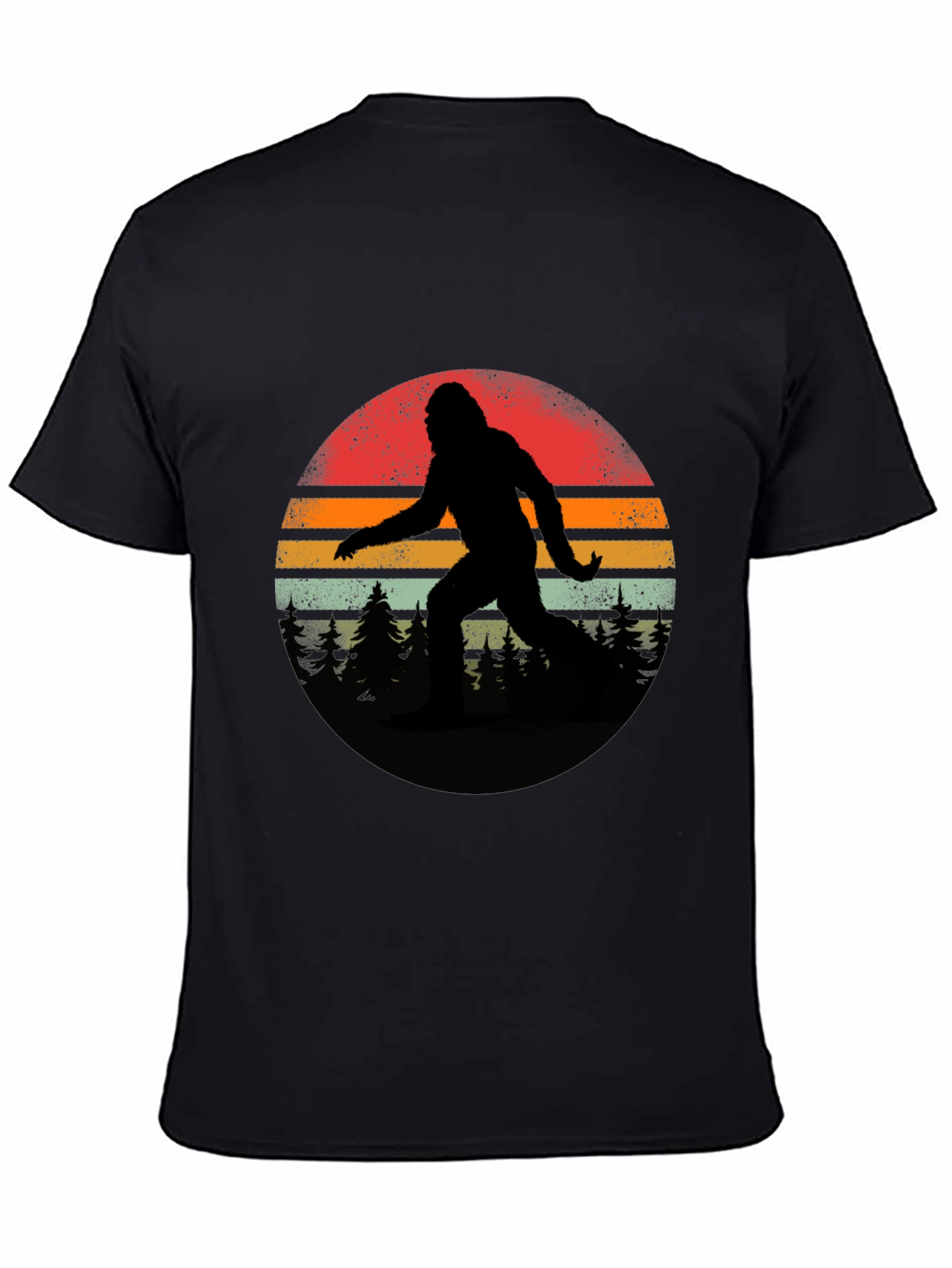 Retro Bigfoot Silhouette T-Shirt
