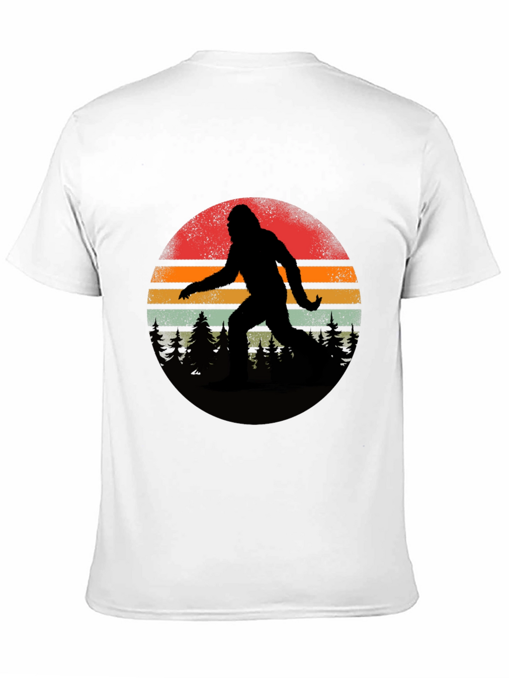 Retro Bigfoot Silhouette T-Shirt