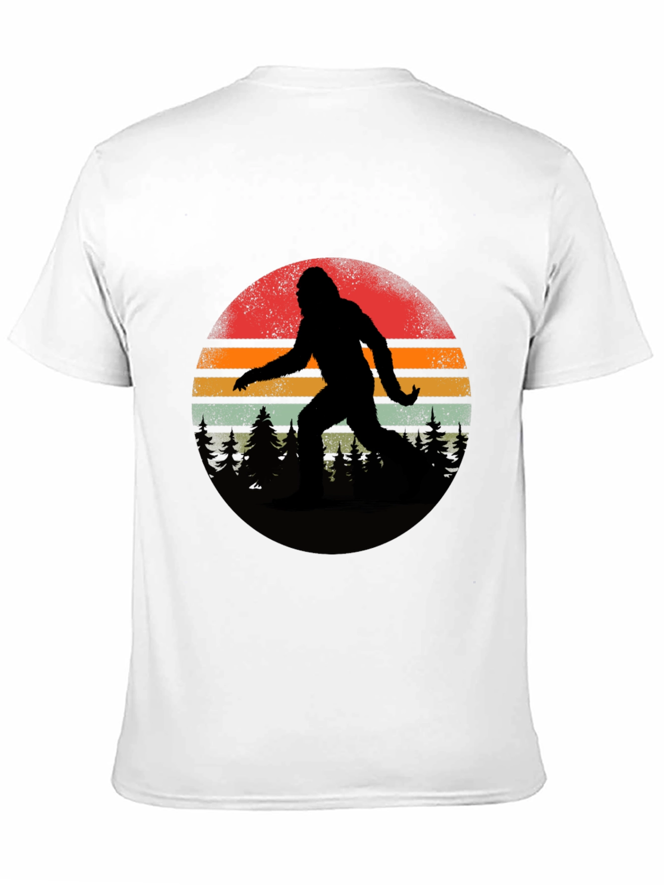 Retro Bigfoot Silhouette T-Shirt