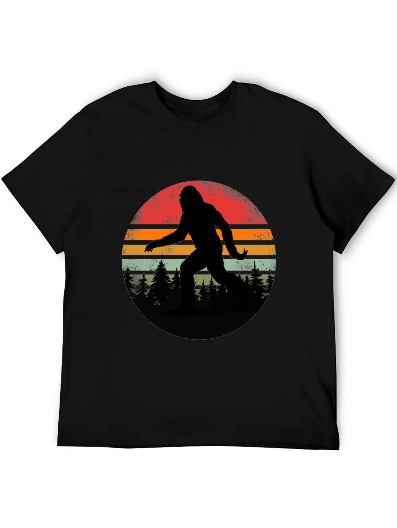 Retro Bigfoot Silhouette T-Shirt