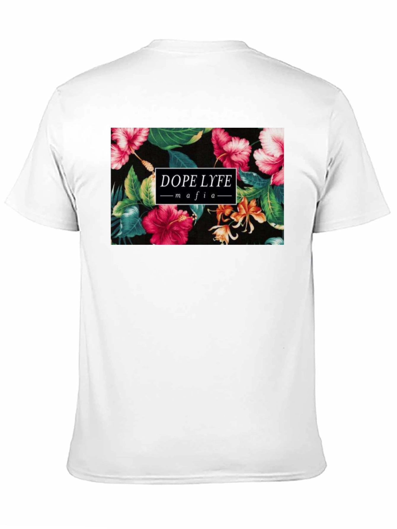 Dope Lyfe Mafia Floral Graphic T-Shirt