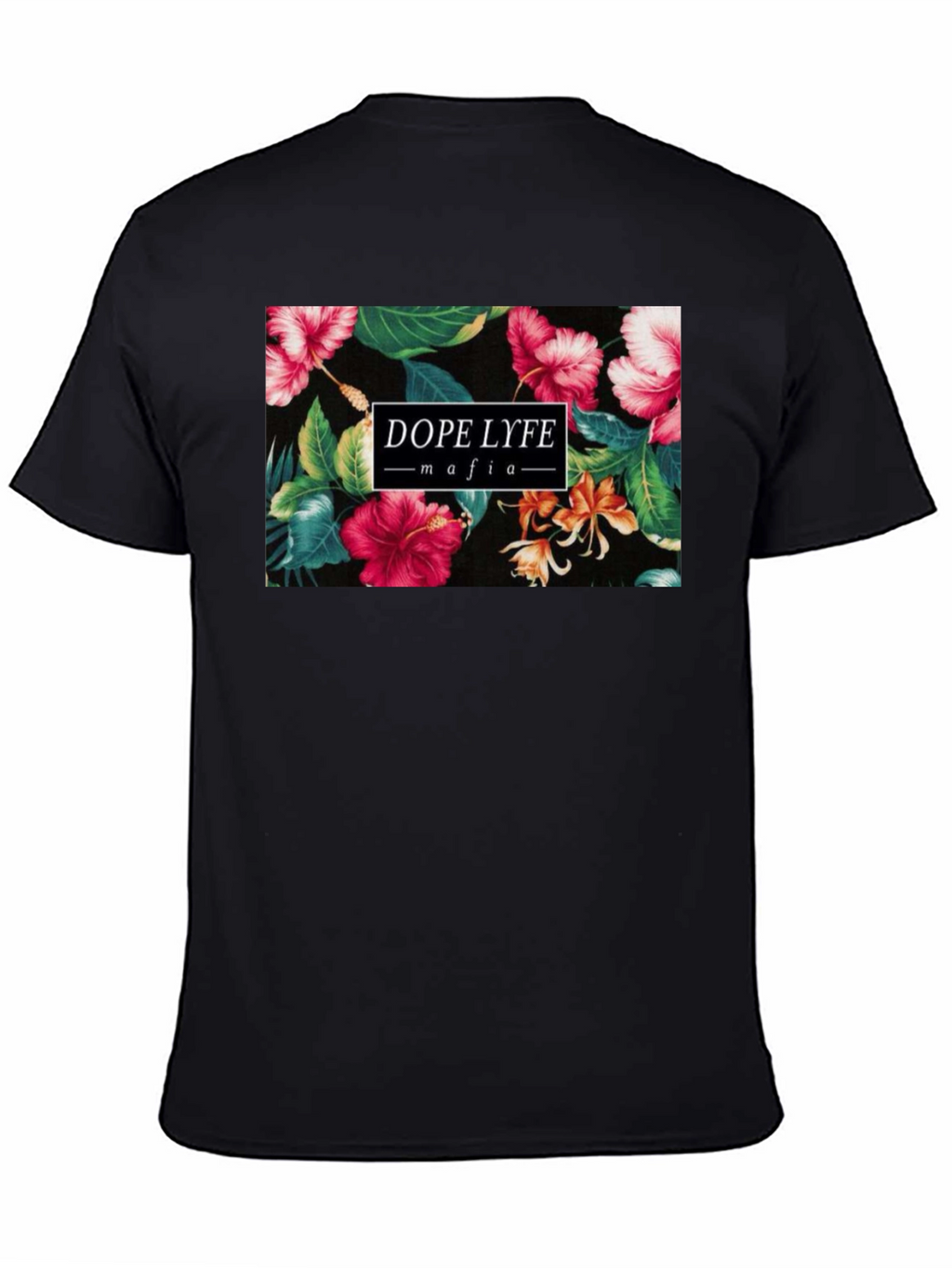 Dope Lyfe Mafia Floral Graphic T-Shirt