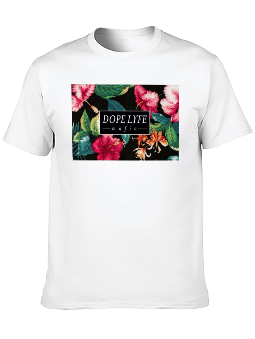 Dope Lyfe Mafia Floral Graphic T-Shirt