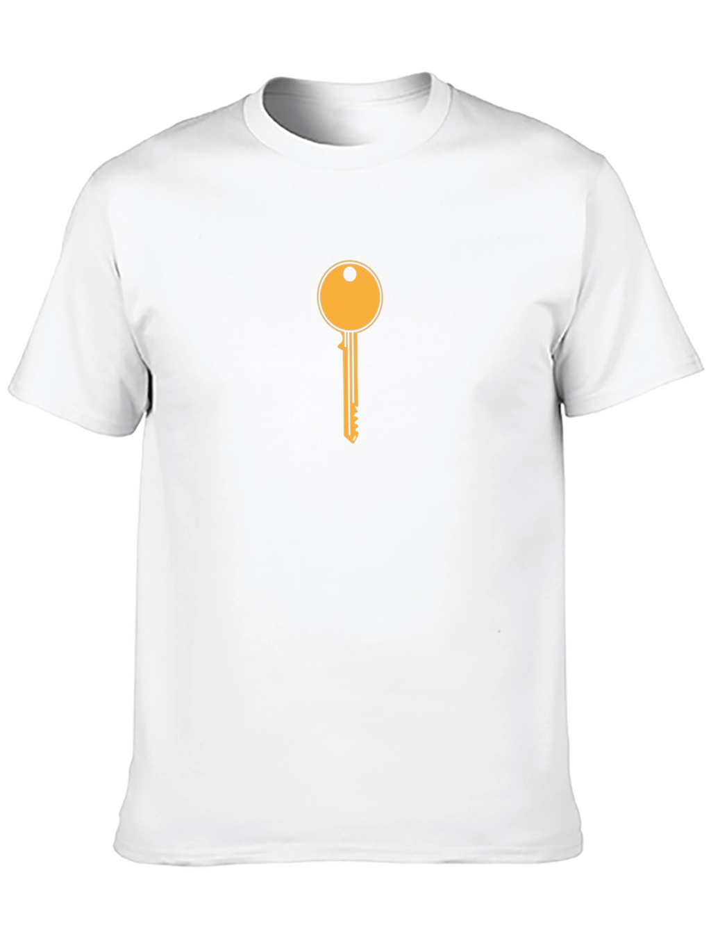 Key Graphic Black Tee - Unlock Your Style
