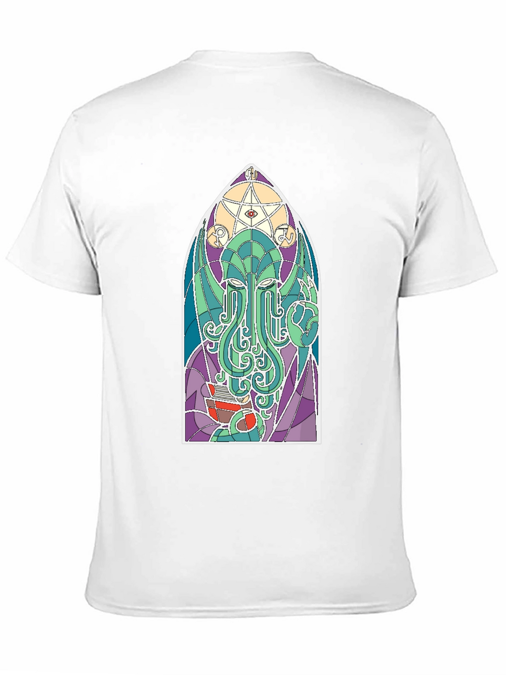 Cthulhu Stained Glass T-Shirt