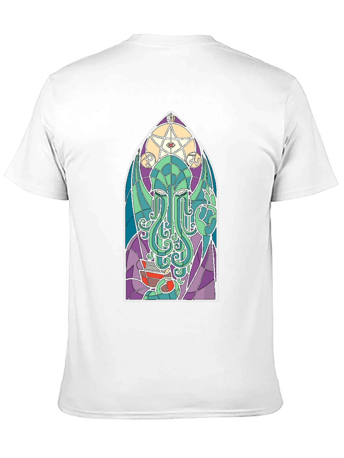 Cthulhu Stained Glass T-Shirt