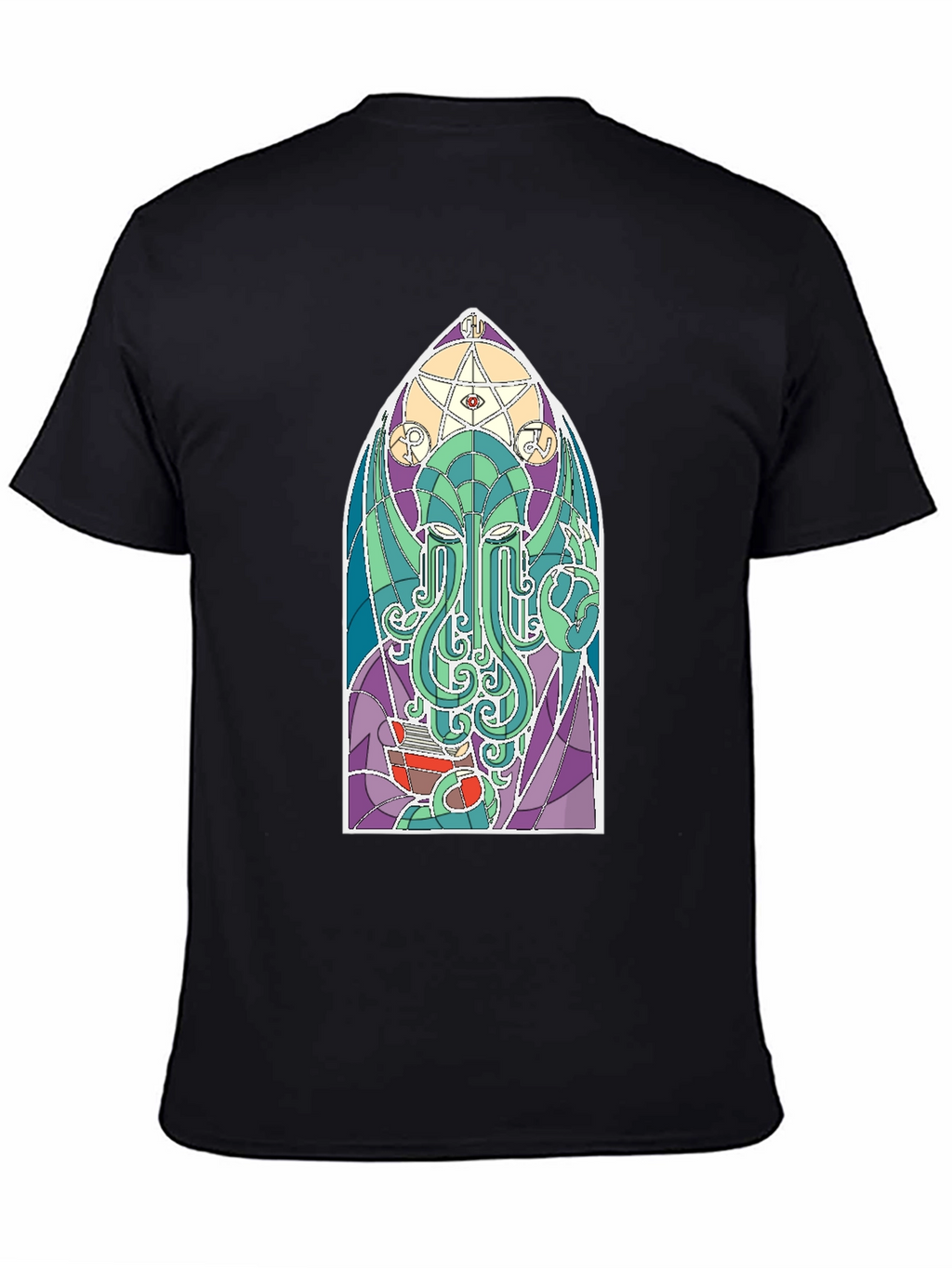 Cthulhu Stained Glass T-Shirt