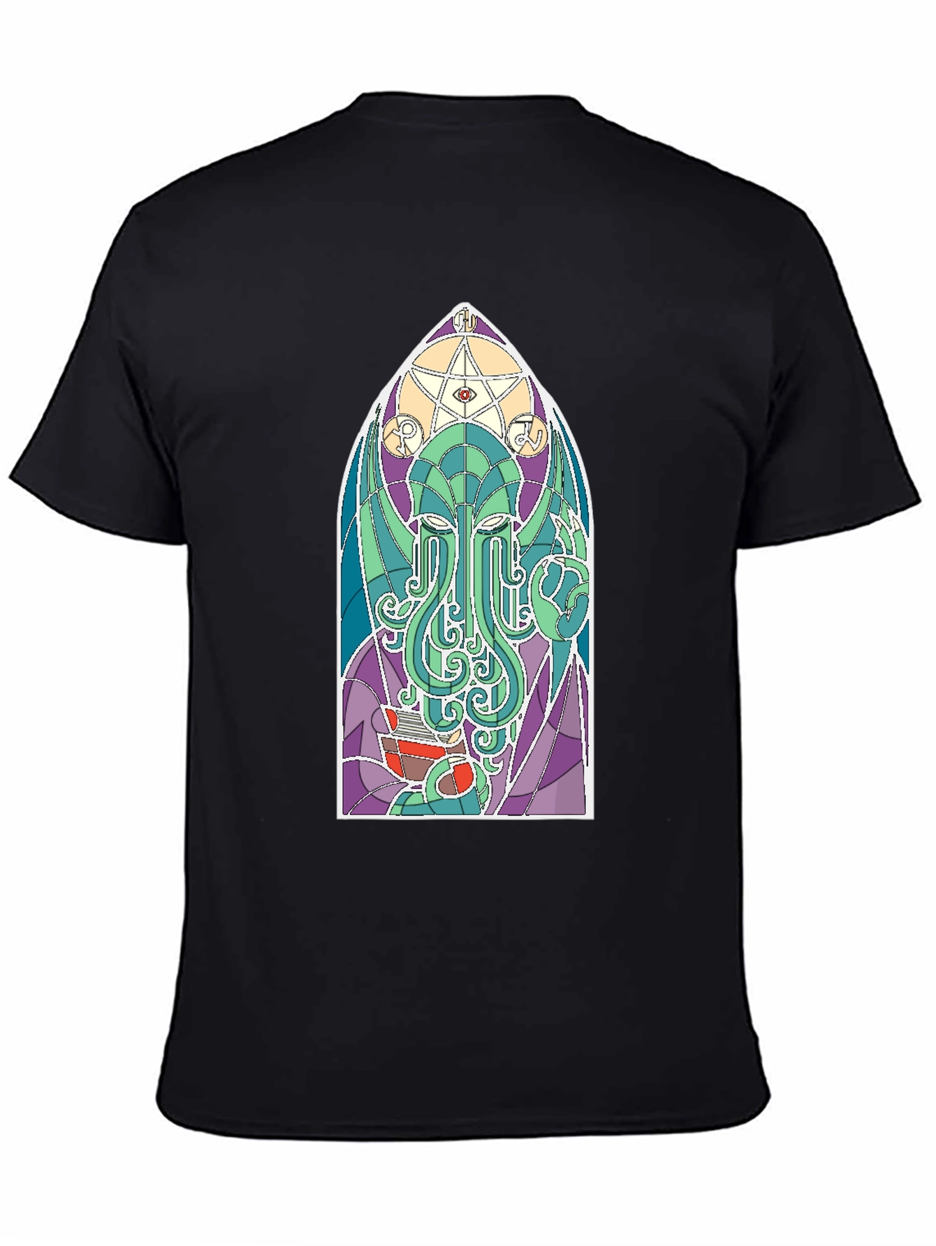 Cthulhu Stained Glass T-Shirt