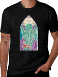 Cthulhu Stained Glass T-Shirt